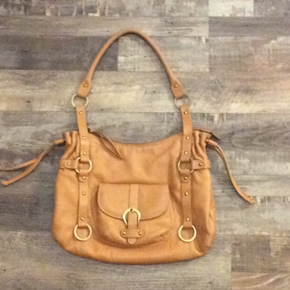 Michael Rome Designs Genuine Leather Shoulder Bag